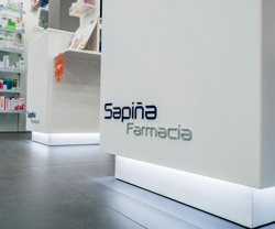 mostradores de farmacias